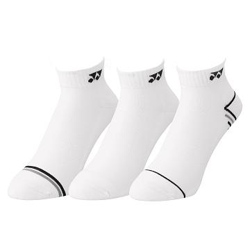 Yonex Low-Cut Socks 19199 3P White